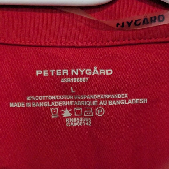 Red Peter Nygard Top - Large - Picture 6 of 7